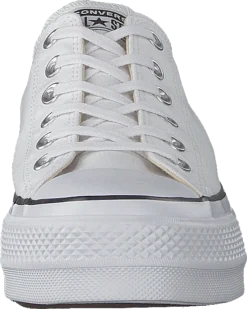Converse Chuck Taylor All Star Lift Ox White/black/white -Duffy kauppa 60077 30 3