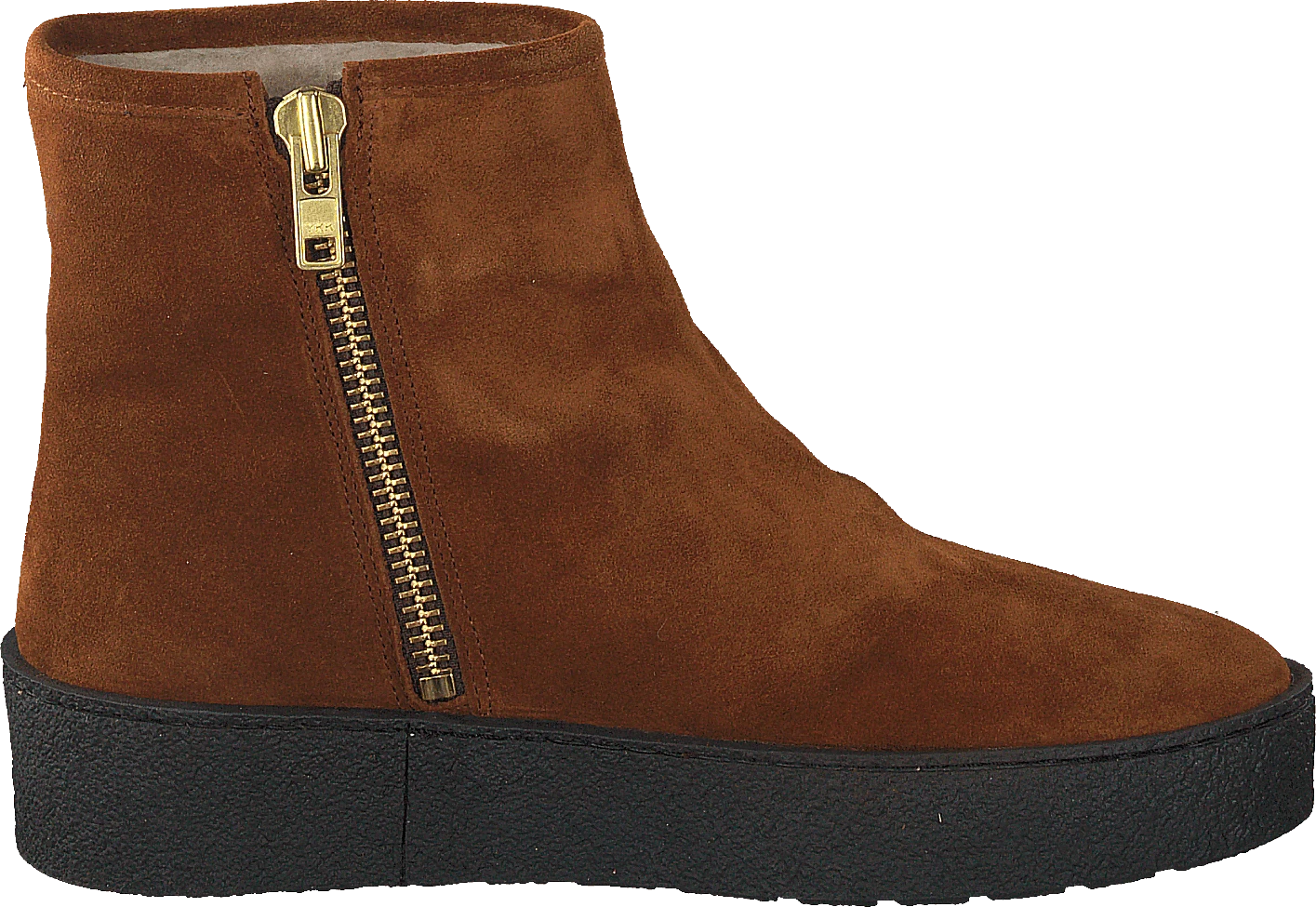 Billi Bi 55 Suede Gold Black Sole Cognac 2 Billi Bi 55 Suede Gold Black Sole Cognac - Image 2