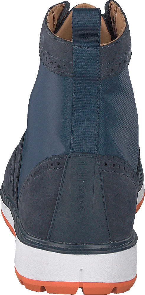 SWIMS Motion Wing Tip Boot Navy/orange 5 SWIMS Motion Wing Tip Boot Navy/orange - Image 5