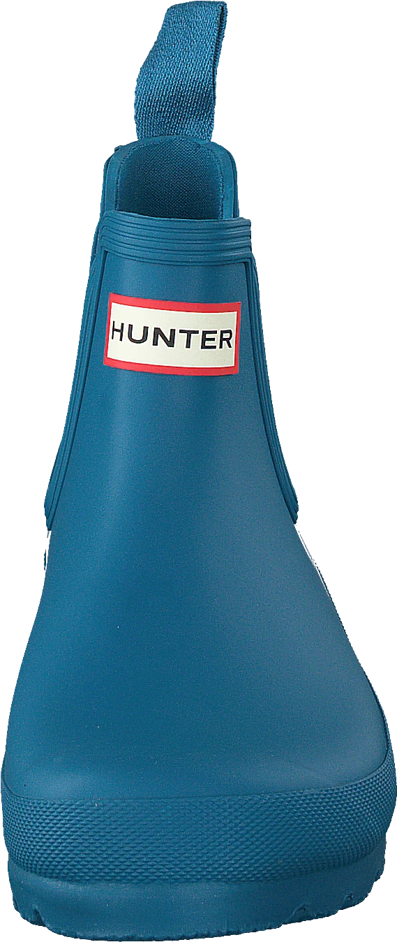 Hunter Women's Original Chelsea Ocean Blue 4 Hunter Women's Original Chelsea Ocean Blue - Image 4