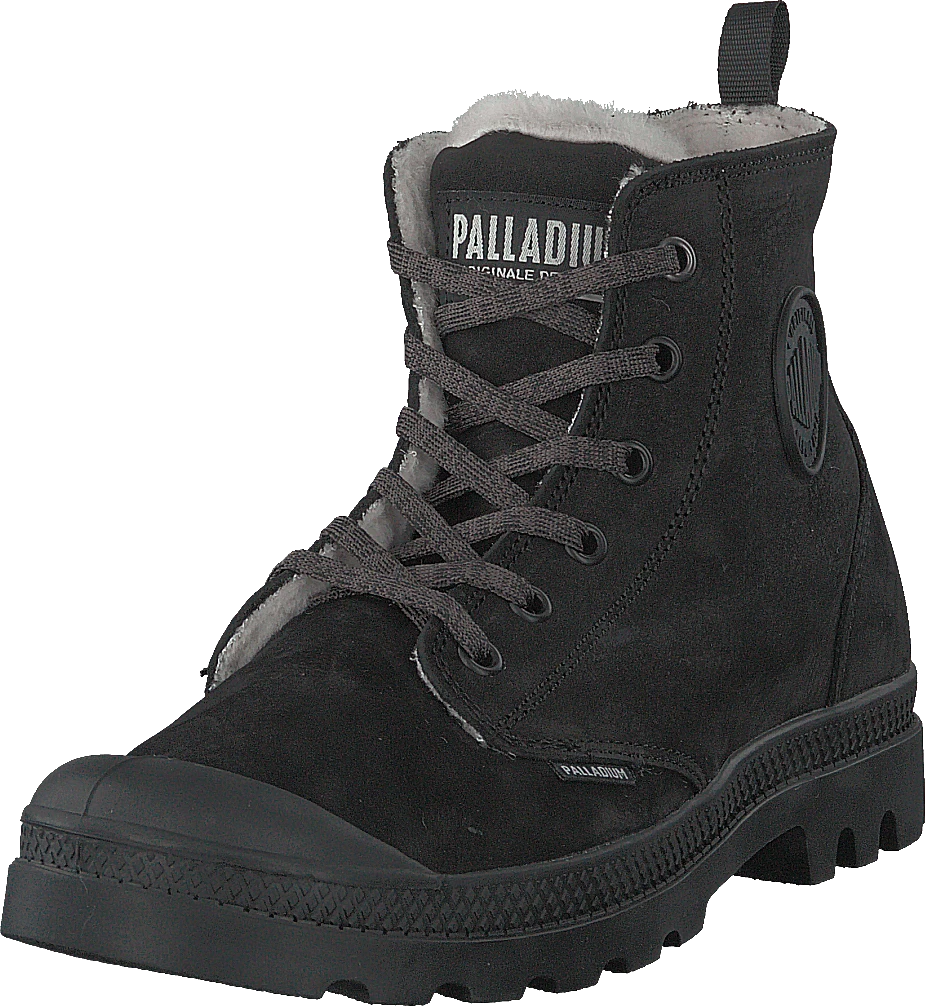 Palladium Pampa Hi Wool Zip Black 3 Palladium Pampa Hi Wool Zip Black - Image 3