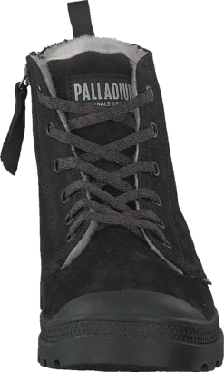 Palladium Pampa Hi Wool Zip Black 10 Palladium Pampa Hi Wool Zip Black -Duffy kauppa 60090 81 3