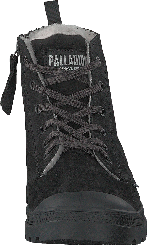 Palladium Pampa Hi Wool Zip Black 4 Palladium Pampa Hi Wool Zip Black - Image 4