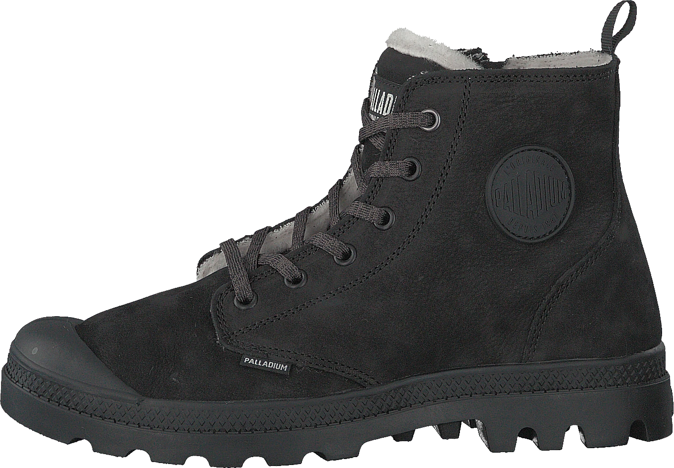 Palladium Pampa Hi Wool Zip Black 1 Palladium Pampa Hi Wool Zip Black