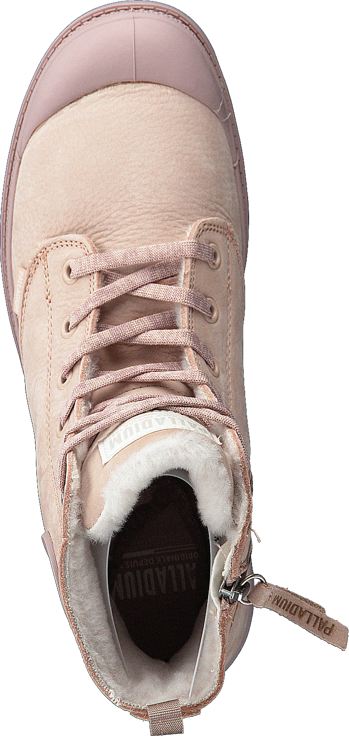 Palladium Pampa Hi Wool Zip Rose Dust 6 Palladium Pampa Hi Wool Zip Rose Dust - Image 6