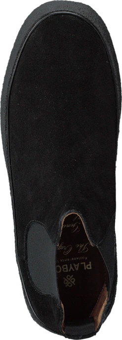 Original Playboy Black Suede 12 Original Playboy Black Suede -Duffy kauppa 60097 09 5