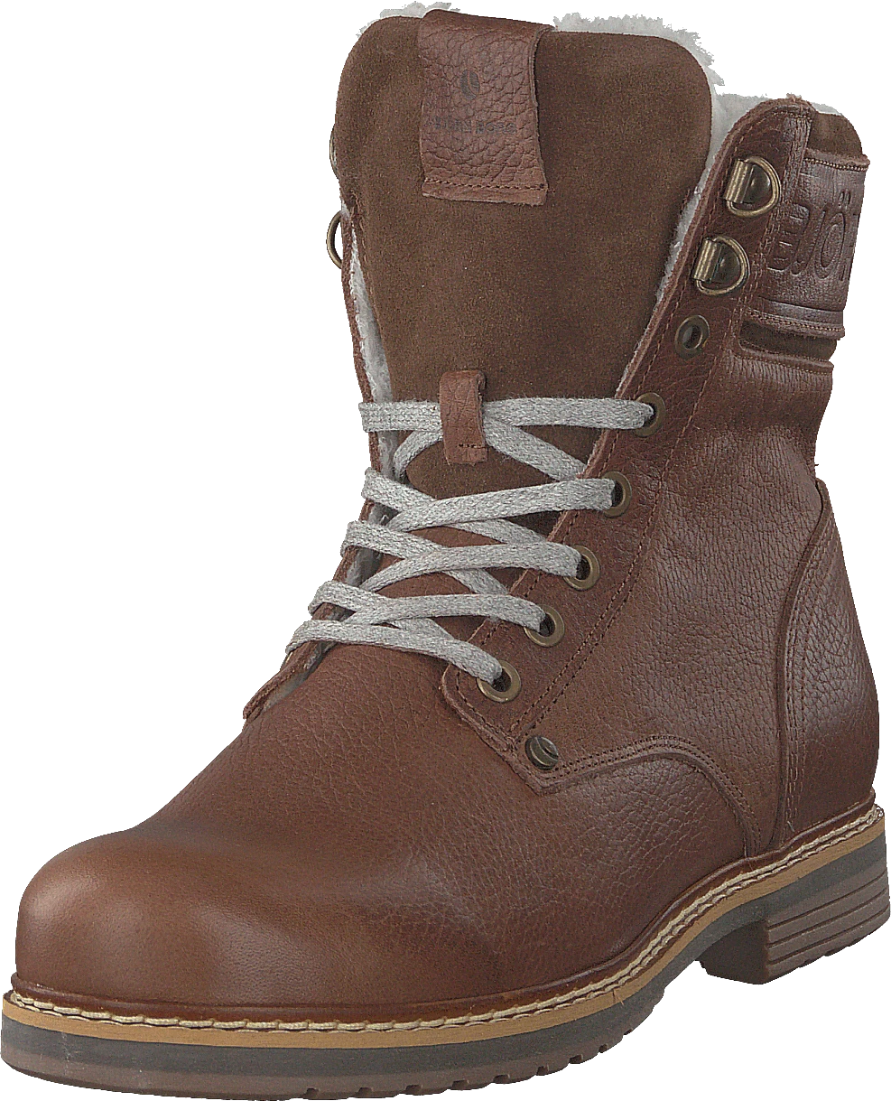 Josie High Fur Dark Brown 3 Josie High Fur Dark Brown - Image 3