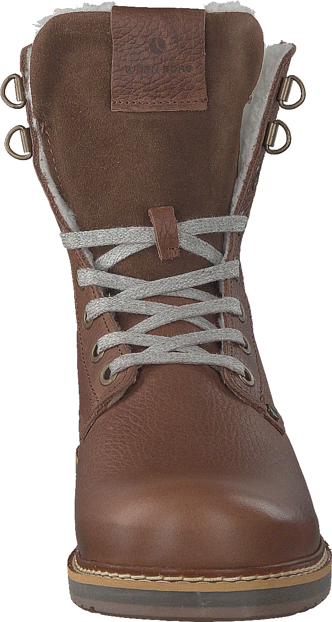 Josie High Fur Dark Brown 4 Josie High Fur Dark Brown - Image 4