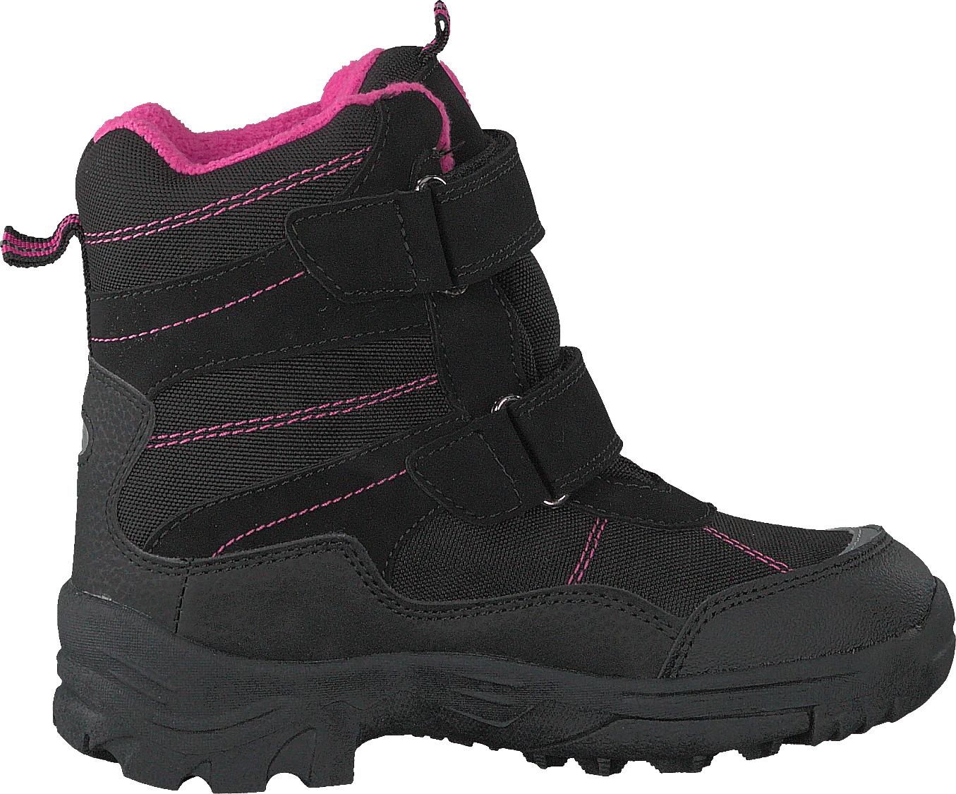Gulliver 430-9113 Waterproof Warm Lined Black/fuchsia 2 Gulliver 430-9113 Waterproof Warm Lined Black/fuchsia - Image 2