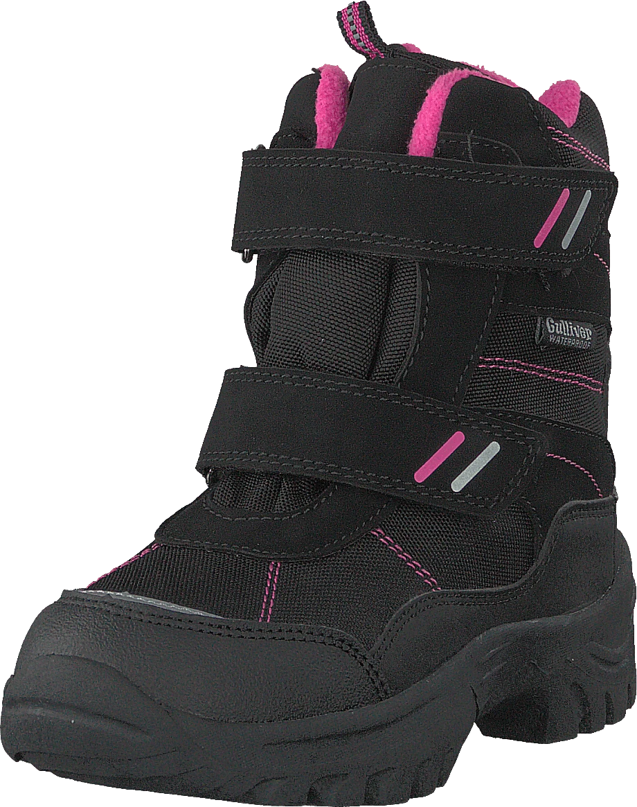 Gulliver 430-9113 Waterproof Warm Lined Black/fuchsia 3 Gulliver 430-9113 Waterproof Warm Lined Black/fuchsia - Image 3