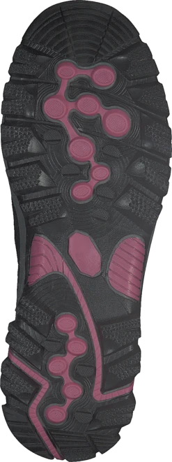 435-3111 Comfort Sock Black/fuxia -Duffy kauppa 60101 84 6