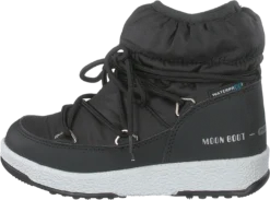 Moon Boot MB M.BOOT JR GIRL LOW NYLON WP BLACK