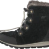 Sorel Youth Whitney Suede 010, Black, Dark Stone