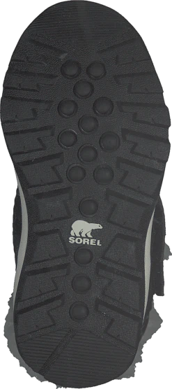 Sorel Children's Whitney Strap 010, Black, Sea Salt -Duffy kauppa 60107 29 6