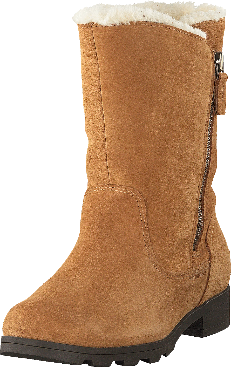 Sorel Youth Emelie Foldover Camel Brown, Natural 3 Sorel Youth Emelie Foldover Camel Brown, Natural - Image 3