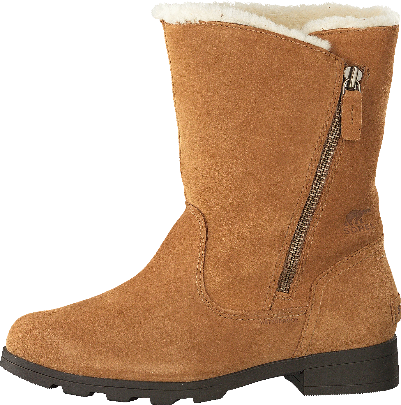 Sorel Youth Emelie Foldover Camel Brown, Natural 1 Sorel Youth Emelie Foldover Camel Brown, Natural