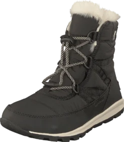 Sorel Youth Whitney Short Lace 011 Black Sea Salt -Duffy kauppa 60107 54 2