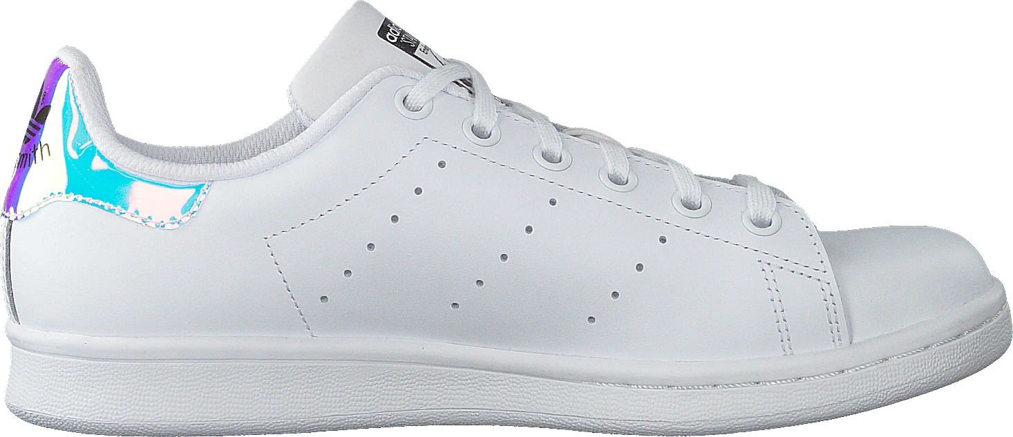 Adidas Originals Stan Smith J Ftwwht/metsil/ftwwht 2 Adidas Originals Stan Smith J Ftwwht/metsil/ftwwht - Image 2