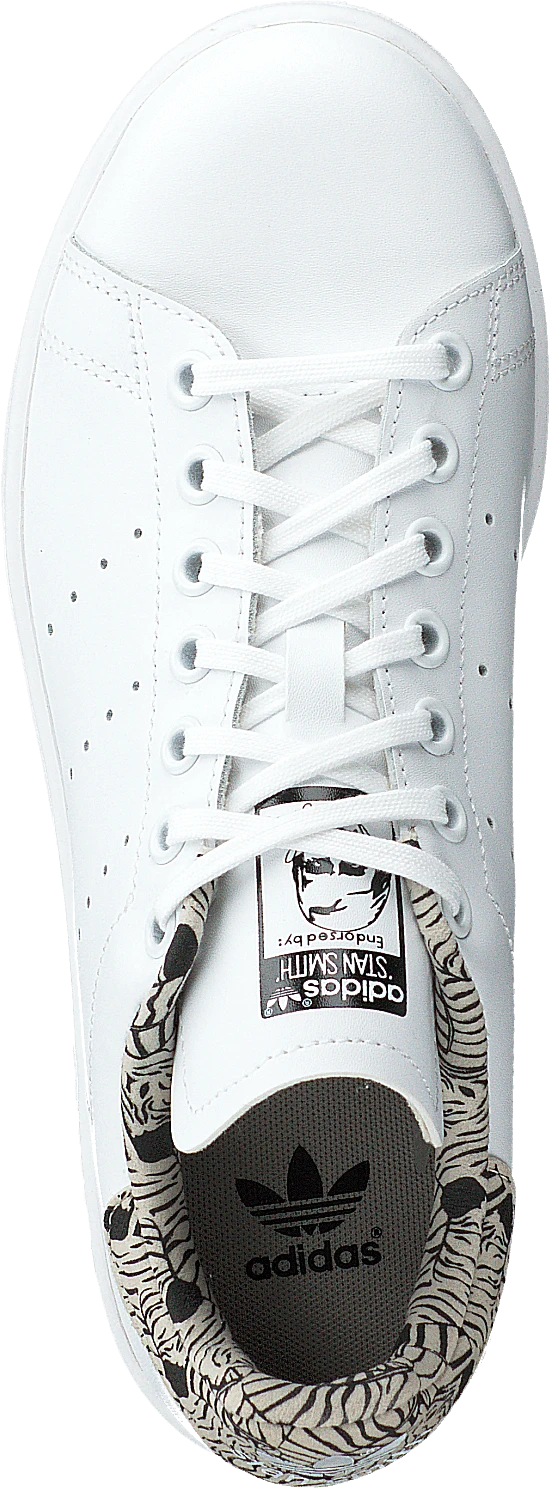 Adidas Originals Stan Smith J Ftwwht/ftwwht/cblack 6 Adidas Originals Stan Smith J Ftwwht/ftwwht/cblack - Image 6