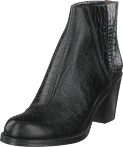 Luisa High Croco Black -Duffy kauppa 60109 35 2