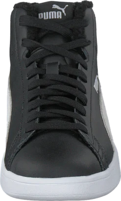 Puma Smash V2 Mid L Fur Jr Puma Black-puma White -Duffy kauppa 60113 39 3