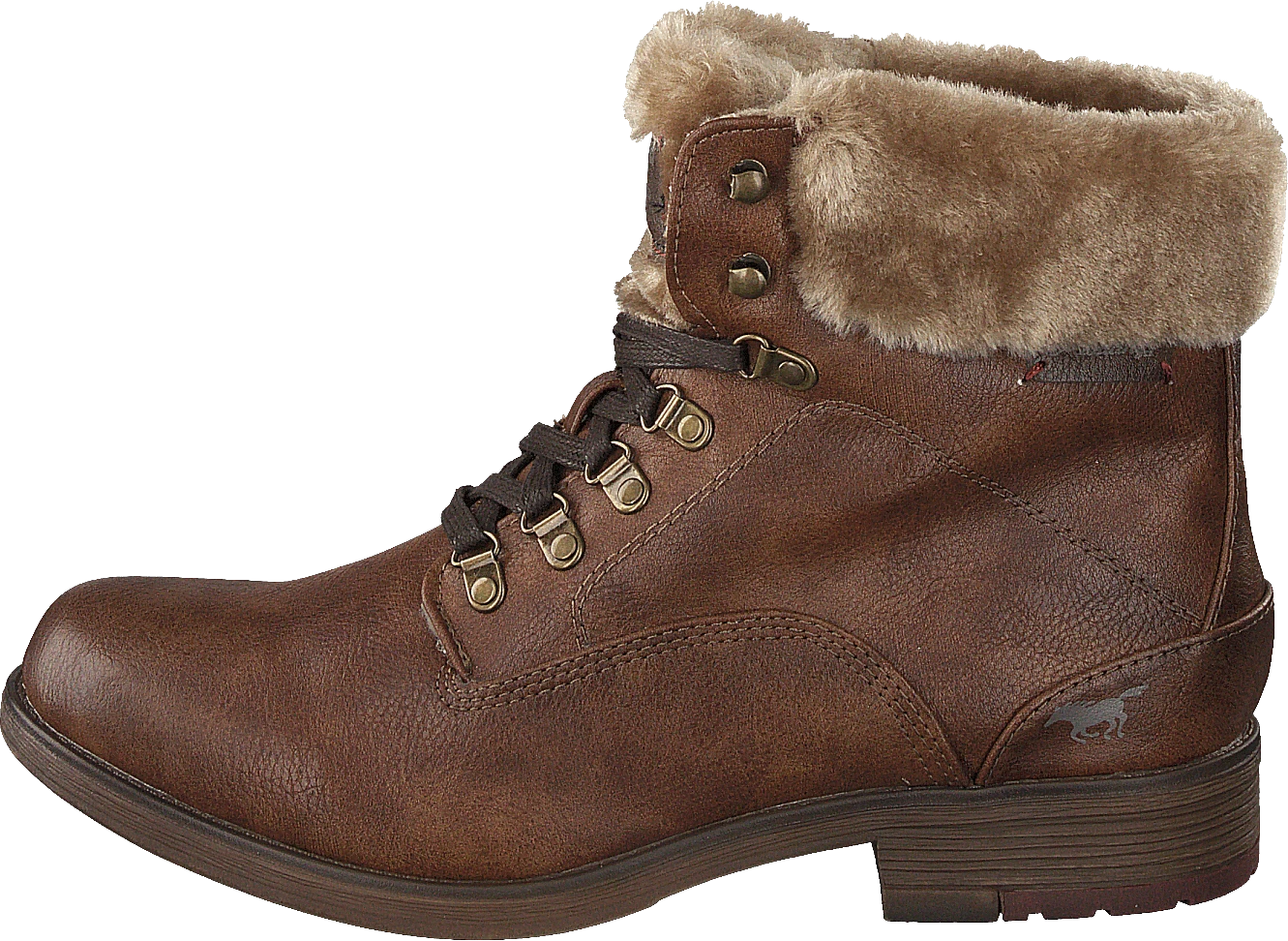 Mustang Stiefelette Kastanie 1 Mustang Stiefelette Kastanie