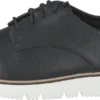 Bianco Bita Derby Laced Up Shoe 100 - Black