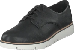 Bianco Bita Derby Laced Up Shoe 100 - Black -Duffy kauppa 60125 49 2