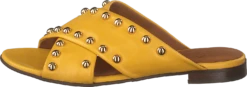 Billi Bi Sandals Yellow Nappa/gold