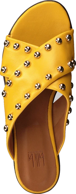 Billi Bi Sandals Yellow Nappa/gold -Duffy kauppa 60125 59 5