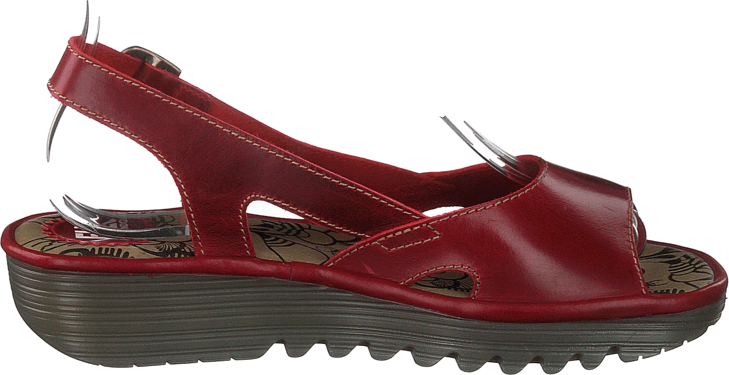 Fly London Edon034 Bridle Red 2 Fly London Edon034 Bridle Red - Image 2