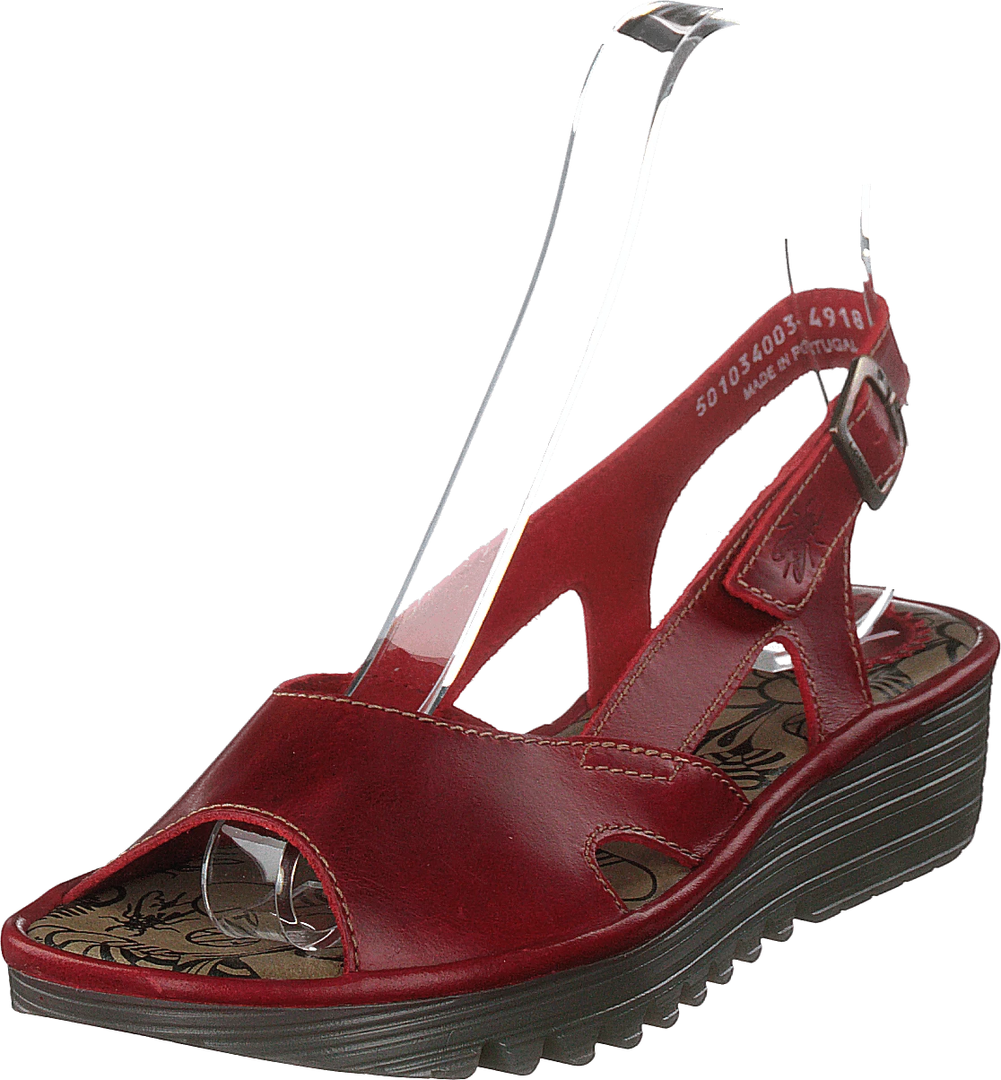 Fly London Edon034 Bridle Red 3 Fly London Edon034 Bridle Red - Image 3