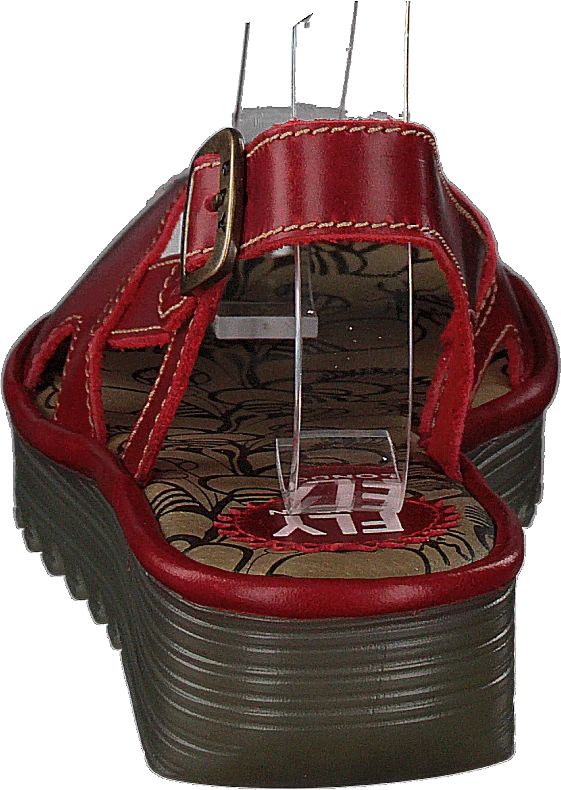 Fly London Edon034 Bridle Red 5 Fly London Edon034 Bridle Red - Image 5