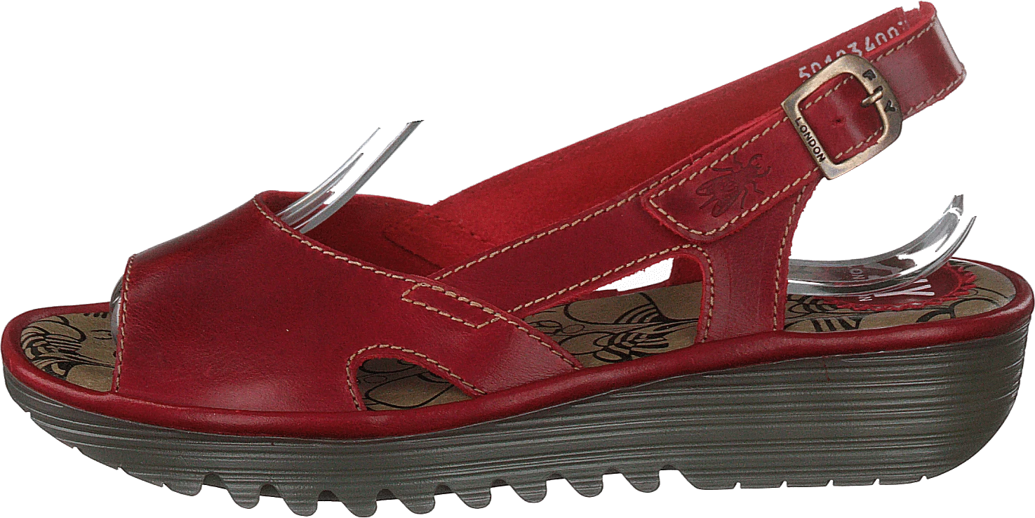 Fly London Edon034 Bridle Red 1 Fly London Edon034 Bridle Red
