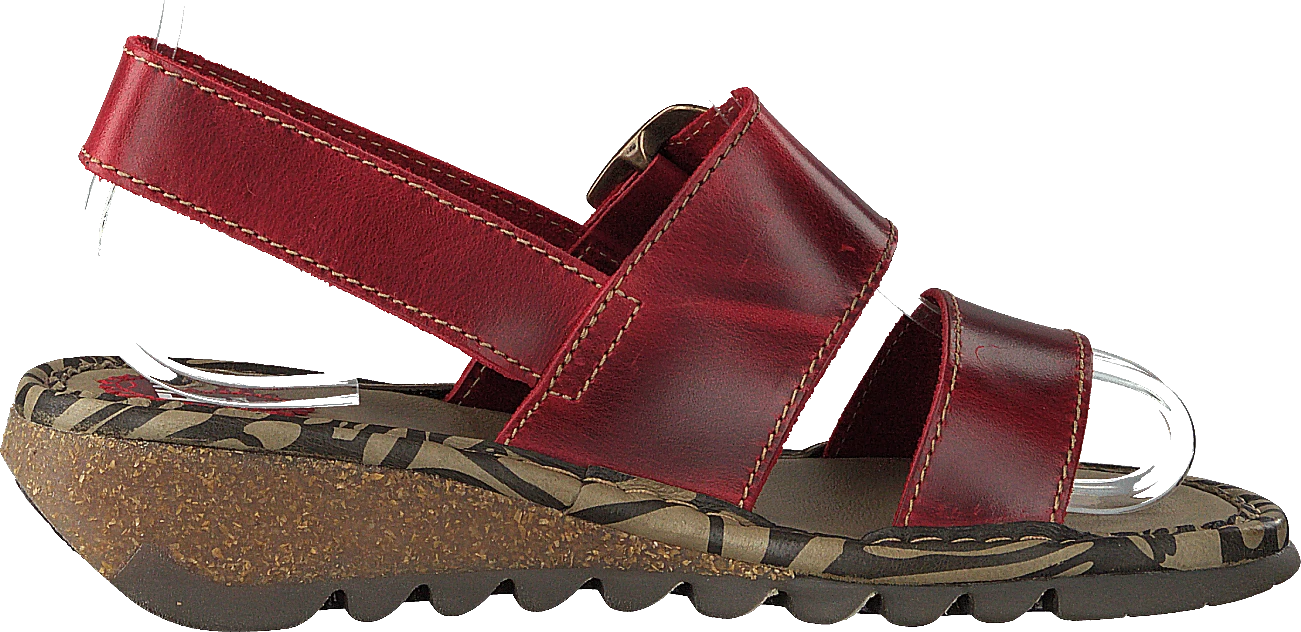 Fly London Tapi K Bridle Red 2 Fly London Tapi K Bridle Red - Image 2