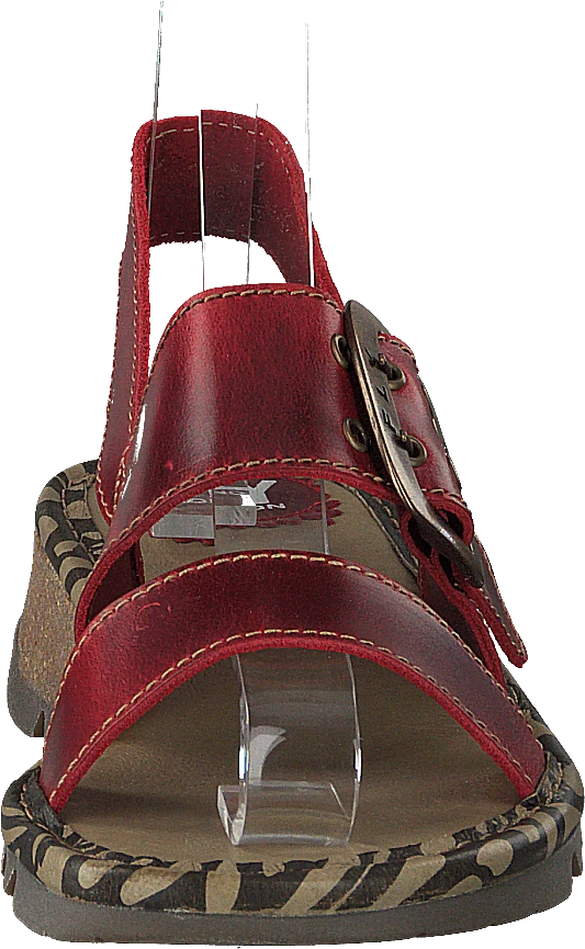 Fly London Tapi K Bridle Red 4 Fly London Tapi K Bridle Red - Image 4