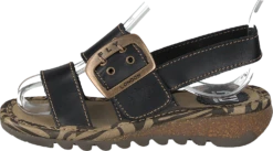 Fly London Tapi K Bridle Black