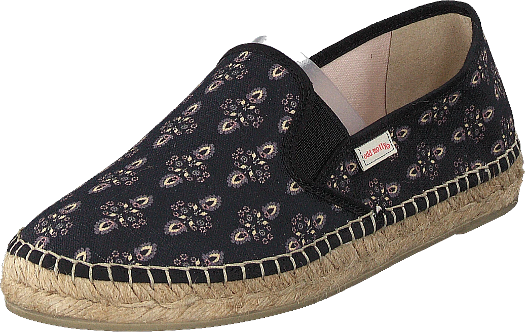 Odd Molly Vibrant Walker Espadrillo Almost Black 3 Odd Molly Vibrant Walker Espadrillo Almost Black - Image 3
