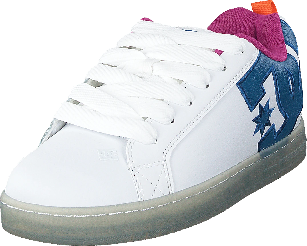 DC SHOES Court Graffik Se White/black/cyan 3 DC SHOES Court Graffik Se White/black/cyan - Image 3