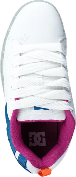 DC SHOES Court Graffik Se White/black/cyan 12 DC SHOES Court Graffik Se White/black/cyan -Duffy kauppa 60132 48 5