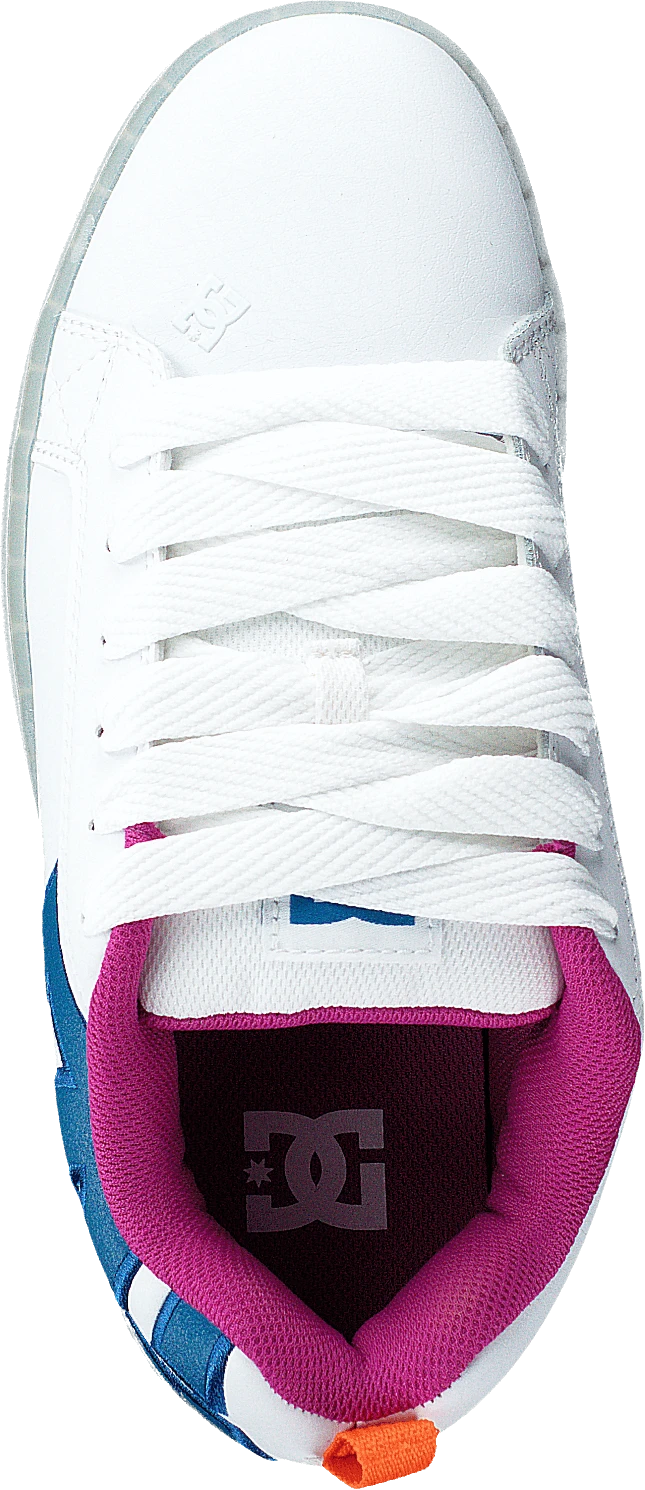 DC SHOES Court Graffik Se White/black/cyan 6 DC SHOES Court Graffik Se White/black/cyan - Image 6