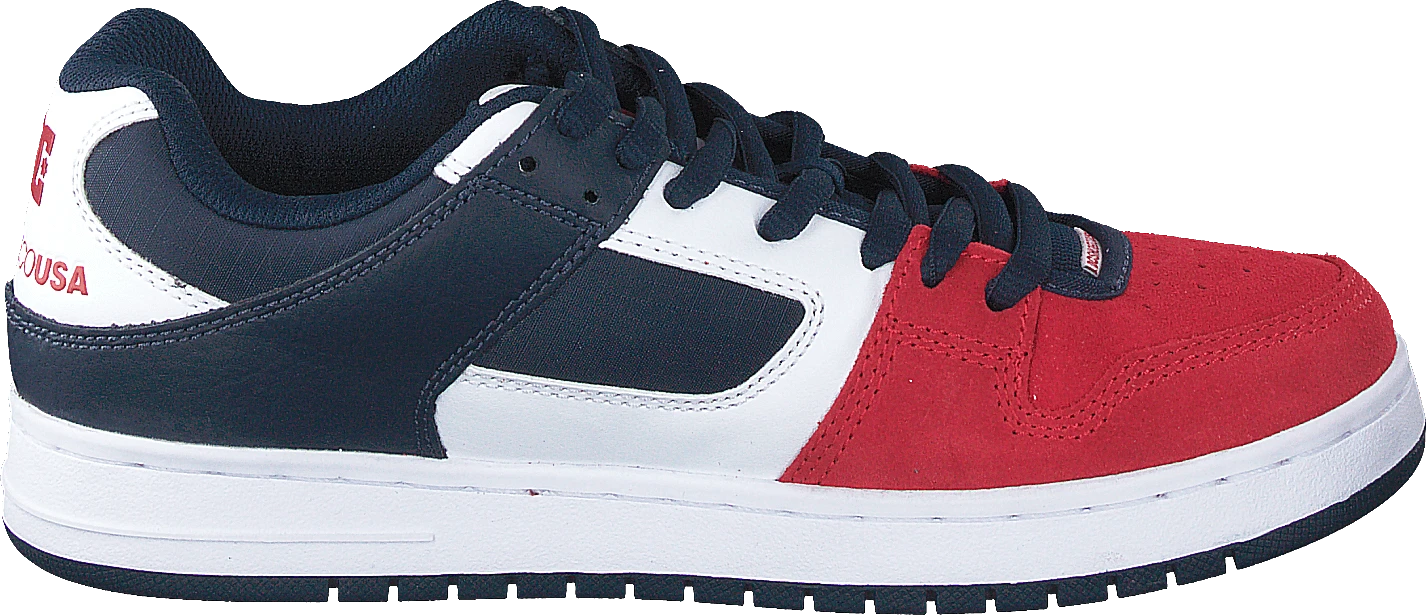 DC SHOES Manteca White/navy/red 2 DC SHOES Manteca White/navy/red - Image 2