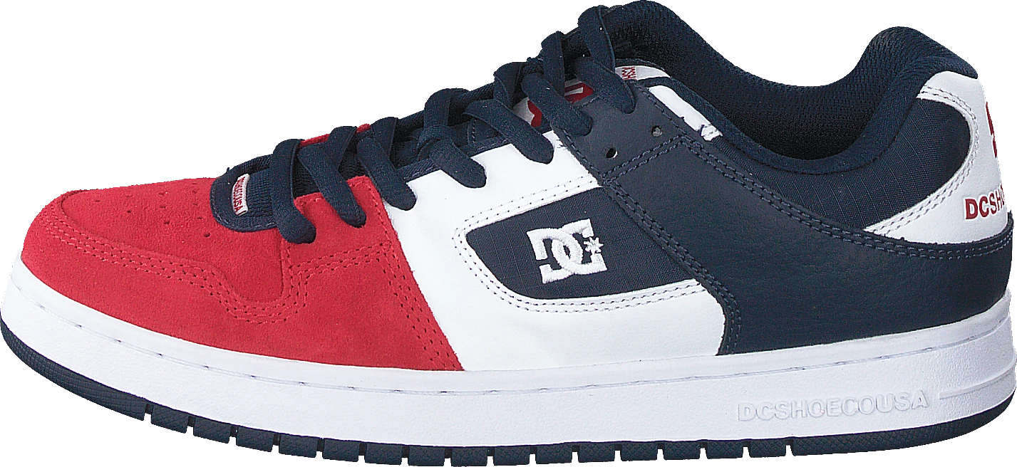 DC SHOES Manteca White/navy/red 1 DC SHOES Manteca White/navy/red