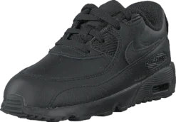 Nike Boys' Air Max 90 Leather TD Kids Black/black -Duffy kauppa 60135 36 2