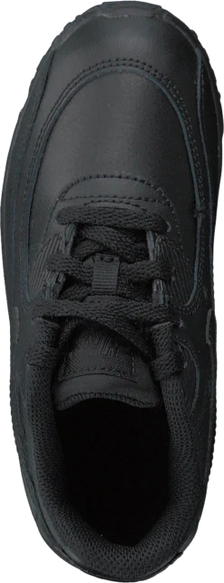 Nike Boys' Air Max 90 Leather TD Kids Black/black -Duffy kauppa 60135 36 5