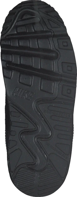 Nike Boys' Air Max 90 Leather TD Kids Black/black -Duffy kauppa 60135 36 6
