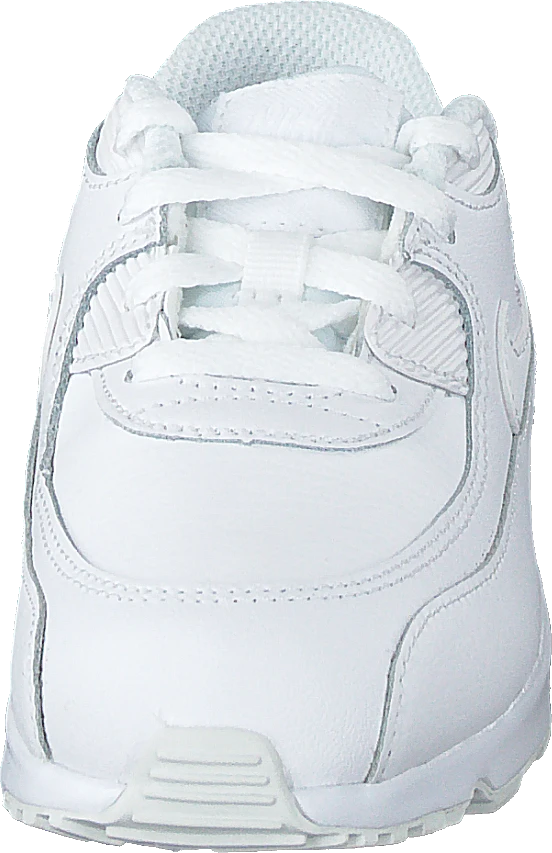 Nike Boys' Air Max 90 Leather (td) White/white 4 Nike Boys' Air Max 90 Leather (td) White/white - Image 4
