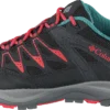 Columbia Wayfinder Outdry Black, Red Coral
