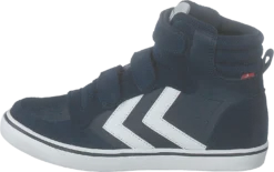 Hummel Stadil Leather High Jr Black Iris