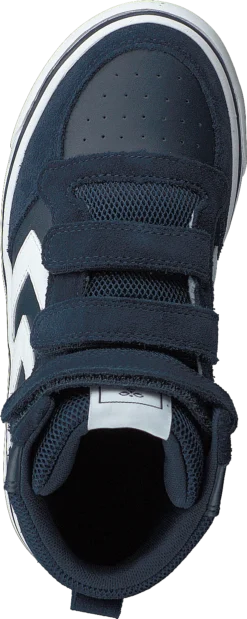 Hummel Stadil Leather High Jr Black Iris -Duffy kauppa 60142 09 5